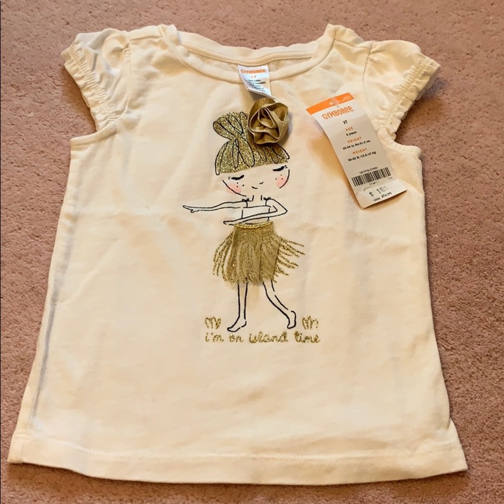 NWT Cute Toddler Girls Tee!